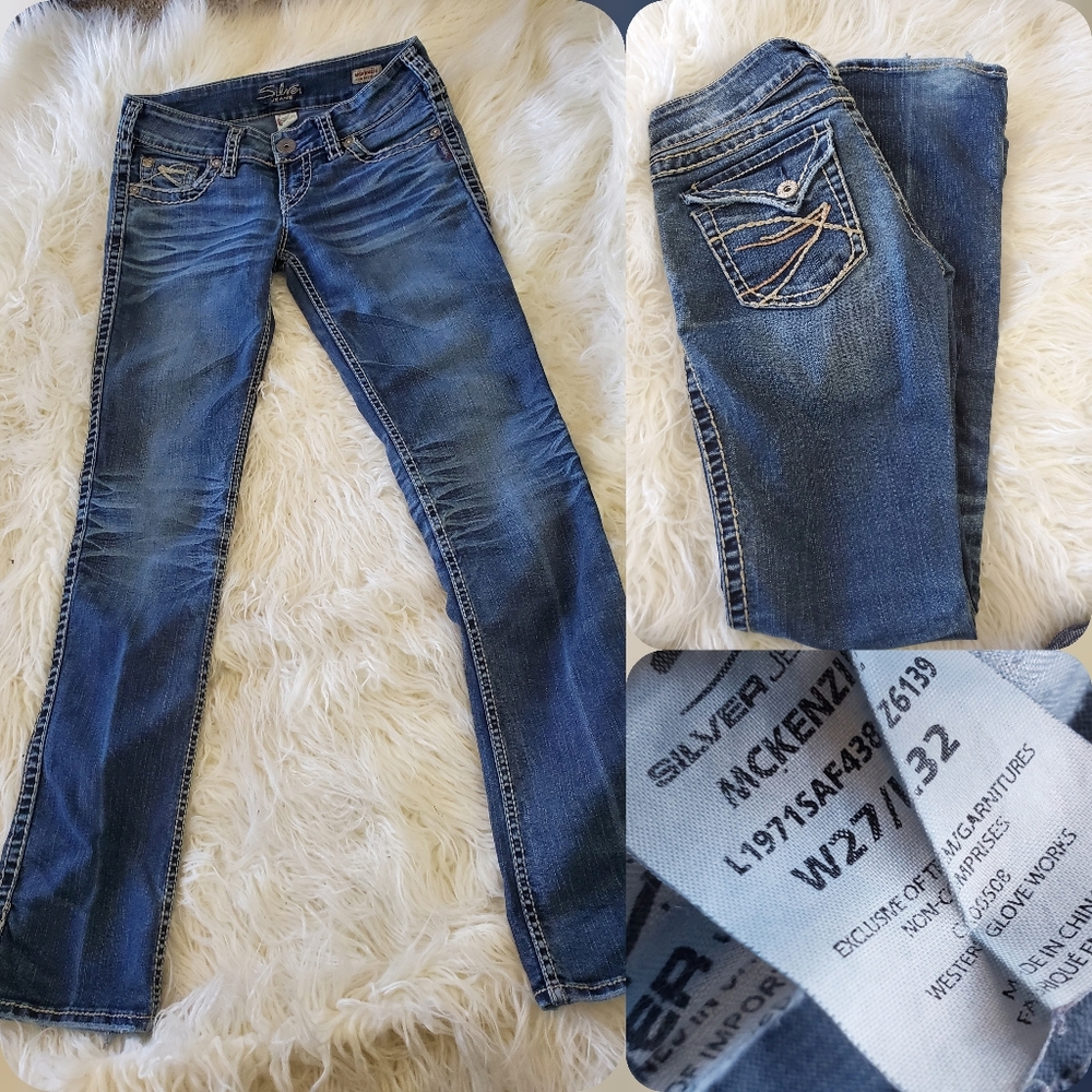Silver Jean Co McKenzie Size 27 Jean